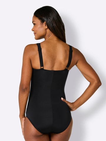 WITT WEIDEN Badeanzug in schwarz-türkis