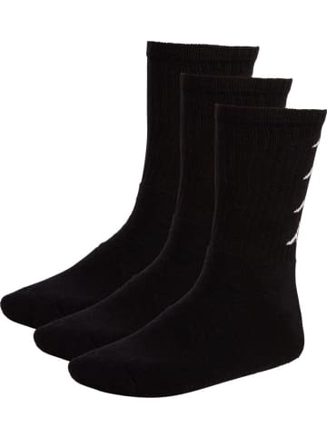 Kappa Socke "Tennissocken" in Schwarz