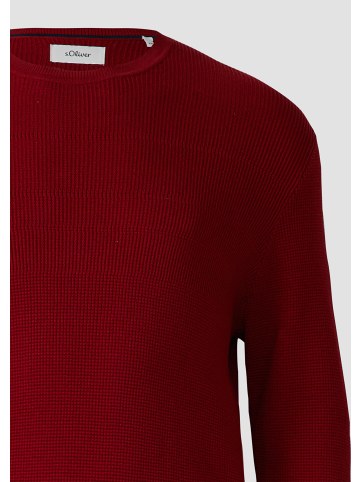 s.Oliver Strickpullover in 3626_rot