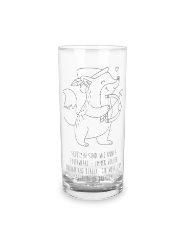 Mr. & Mrs. Panda Blümchentailglas Schütze Astrologie mit Spruch in Transparent