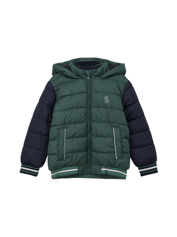 s.Oliver Outdoor-Jacke langarm in Blau-petrol