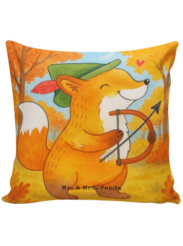 Mr. & Mrs. Panda Kopfkissen Schütze Astrologie Design ohne Spruch in Weiß