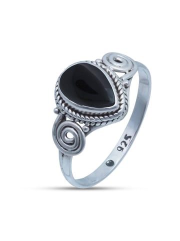 mantraroma 925er Silber - Ringe mit Onyx