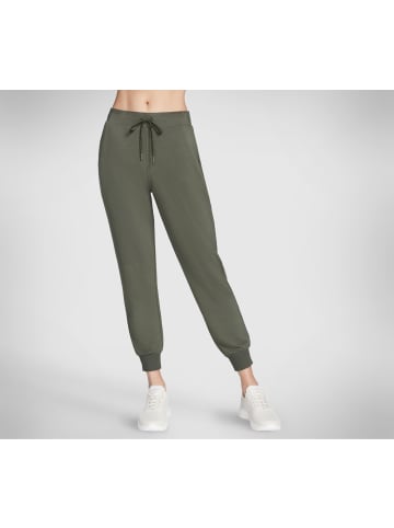 Skechers Jogginghosen "SKECHLUXE RENEW JOGGER" in Dunkelgrün