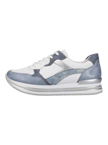 remonte Sneaker in Weiß/Blau