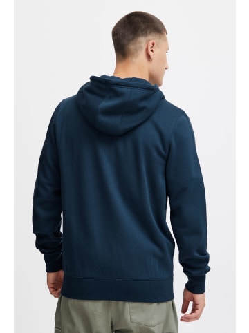BLEND Kapuzensweatjacke BHKaylon in Mittelblau