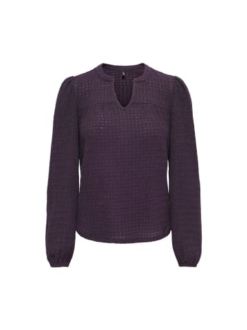 ONLY Langarmshirt in plum perfect