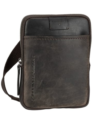 Strellson Umhängetasche Brick Lane Brian XSVZ 1 in Dark Brown