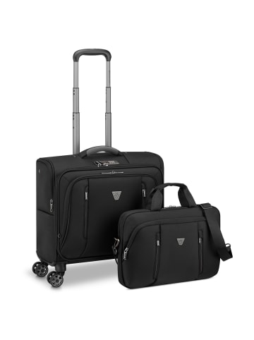 City 3.0 4 Rollen Businesstrolley 45 cm schwarz