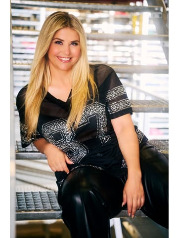 Ulla Popken Shirt in schwarz