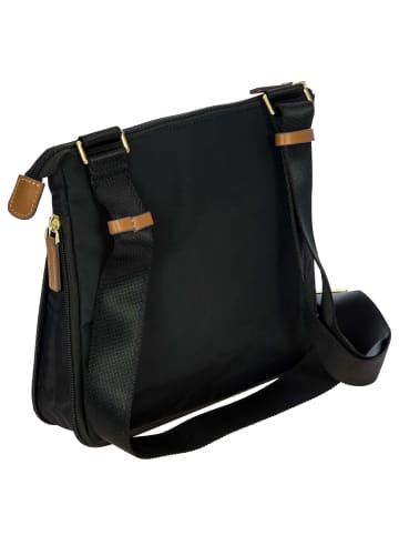 BRIC`s X-Bag - Umhängetasche 26 cm erw. (olive) in schwarz