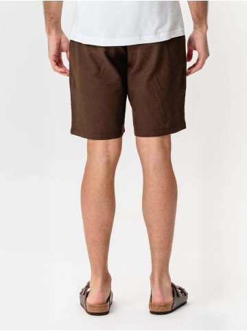 TeeShoppen Shorts Linen Blend in Coffee