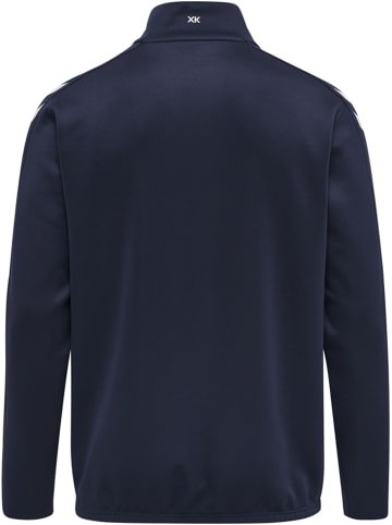 Hummel Sweatshirt Mit Kurzem Reißverschluss Hmlcore Xk Half Zip Poly Sweat in MARINE