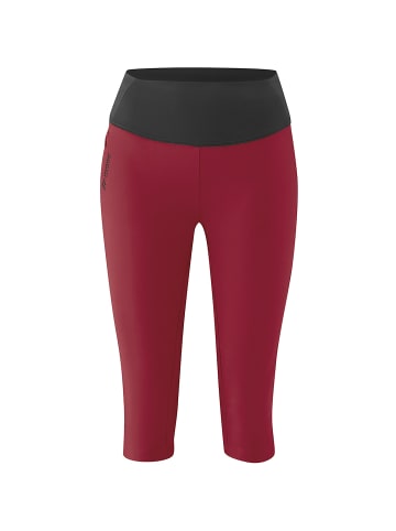 Maier Sports Caprihose el Ophit Capri 2.0 in Dunkelrot