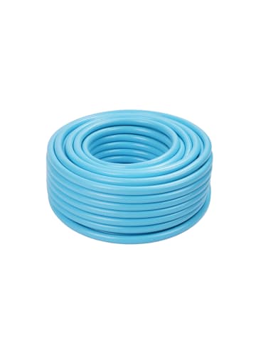 relaxdays Gartenschlauch in Hellblau - 30 m