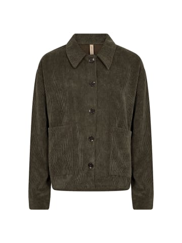 soyaconcept SC-BINDI 22 Hemd mit Struktur und Knopfverschluss in Forest Night