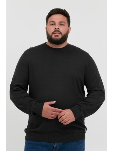 BLEND Strickpullover BHLars Big & Tall in Nachtschwarz