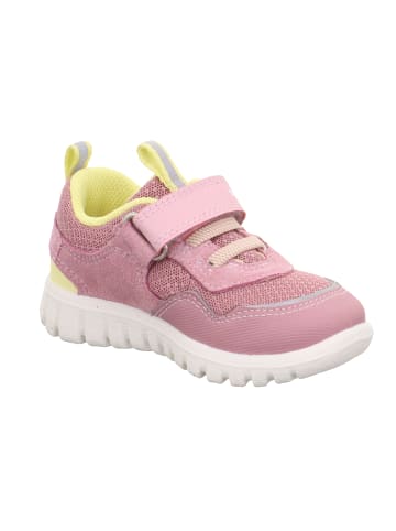 superfit Lauflernschuh SPORT7 MINI in Rosa/Gelb