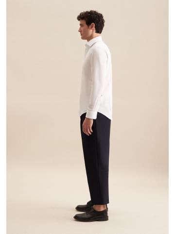 Seidensticker Business Hemd Shaped in Weiß