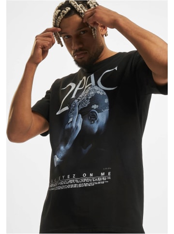 Mister Tee Mister Tee Herren Tupac All F*ck the World 2.0 Oversize Tee in black