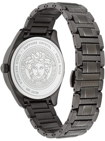 Versace Versace Herren Armbanduhr  42 mm Armband Edelstahl V-VERTICAL in schwarz