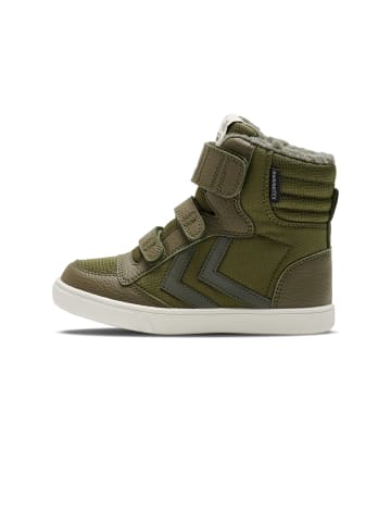 Hummel Hummel Stiefel Stadil Super Jungen Atmungsaktiv Wasserabweisend Und Windabweisend in DARK OLIVE