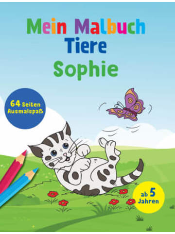 Schwager & Steinlein Buch - Mein Malbuch Tiere - Sophie