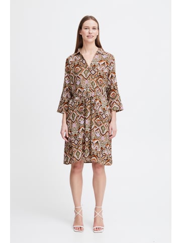 b. young BYMMJOELLA SHIRT DRESS 4 - LIGHT WOVEN Regular fit in Aloe Boho Mix