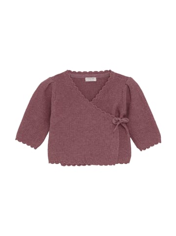 Noppies Strickjacke Tega in Pink Melange