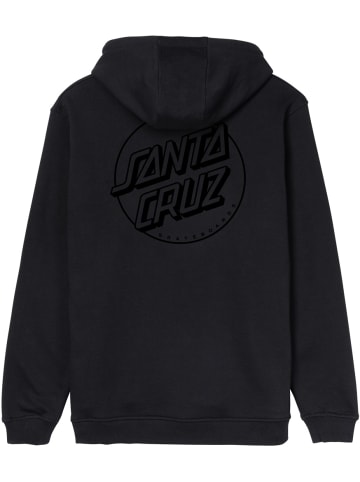 Santa Cruz Hoodie "Tonal Opus Dot Stripe Hood" in Schwarz
