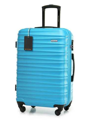 Wittchen MEDIUM SUITCASE FROM ABS WITH LUGGAGE TAG in Blue