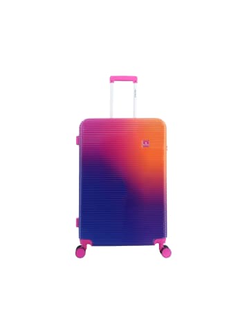 Saxoline Twist L ABS/PC Trolley in fuchsia gradient