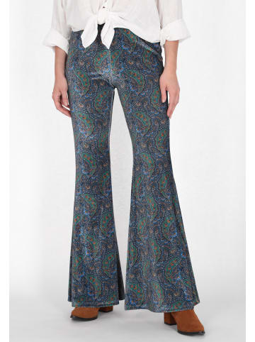 usha FESTIVAL Women Pants in blue multicolor