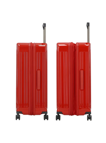 Piquadro PQ-Light 4 Rollen Trolley 75 cm in red