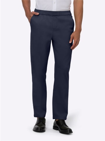 Sieh an! Schlupfjeans in marine