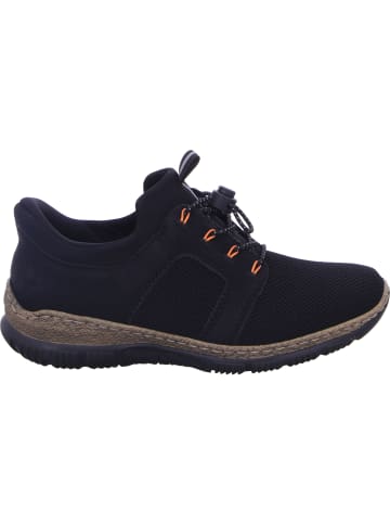 rieker Slipper in schwarz/schwarz