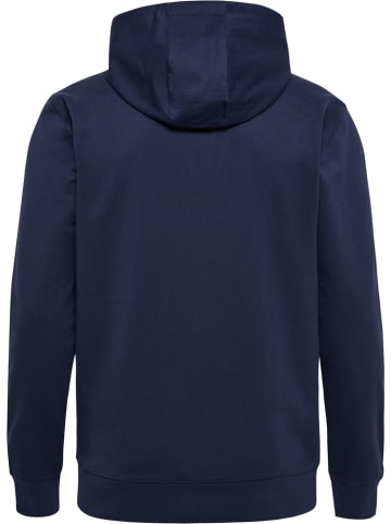 Hummel Trainingsjacke "Hmlgo 2.0 Zip Hoodie" in Blau