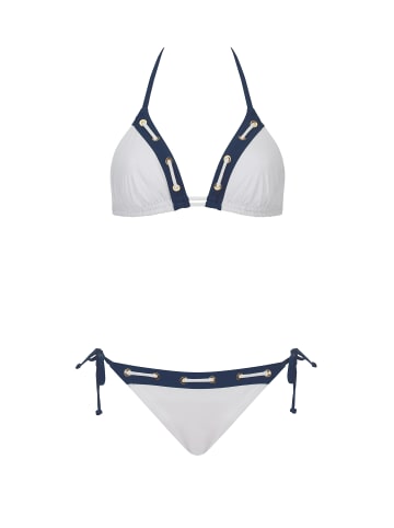 SUNFLAIR Bikini in blau/weiß