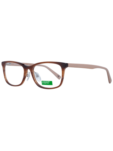 Benetton Damen Optische Fassungen Trapez Braun