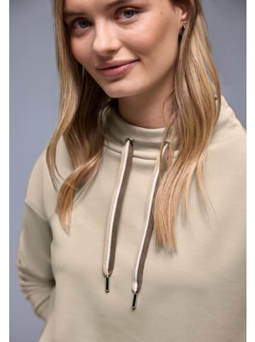 Street One Shirt in Unifarbe in Beige