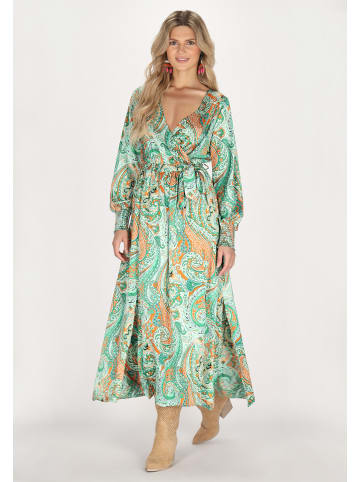 usha FESTIVAL Damen Dress in Grün Mehrfarbig