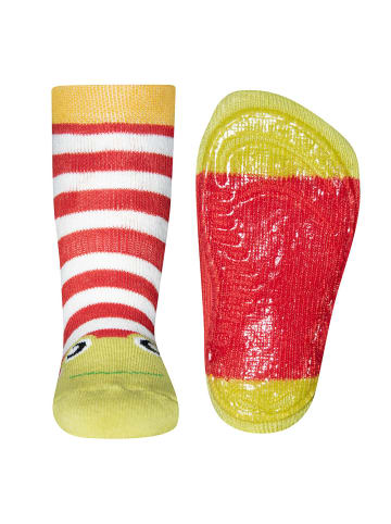 ewers 2er-Set Stoppersocken ABS 2er Pack Frosch in gold-rot