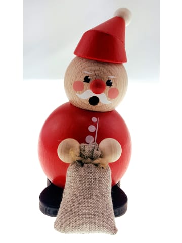 Hess Holzspielzeug  Weihnachtsmann mit Sack