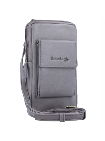 Greenland Nature Nature Soft Handytasche Leder 11 cm in grani