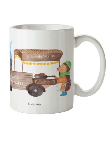 Mr. & Mrs. Panda Pott Igel Maronen ohne Spruch in Weiß
