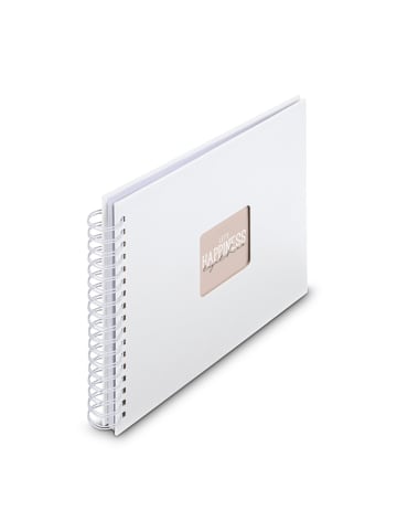 Hama "Fine Art", 28x24 cm, 50 weiße Seiten, Weiß in Standard