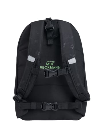 BECKMANN Sport-/Tagesrucksack Pixel in schwarz