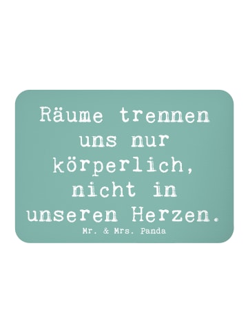 Mr. & Mrs. Panda Magnet Spruch Trennung von den Eltern mit Spruch in Meeresbrise