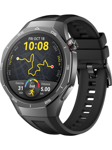 Huawei Watch GT 5 Pro 46 mm Smartwatch Health-Tracking EKG GPS iOS & Android schwarz