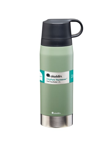 aladdin CityPark Thermoflasche, 1,1L, Salbei-Grün